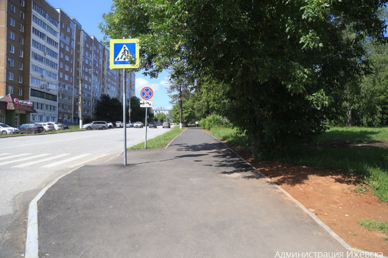 Ремонт тротуаров в Ижевске